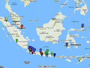 Location and Map Regular Morning Program Nomor